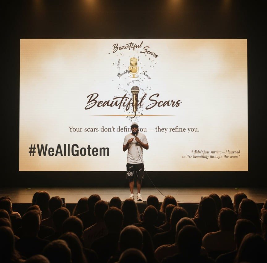 Beautiful Scars cover moment